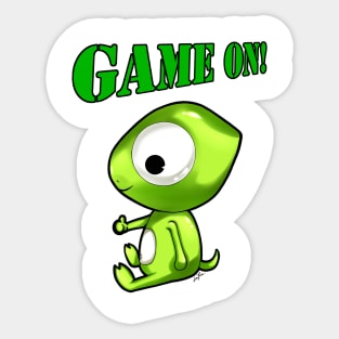 Chameleon Game On Sticker